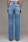 Hidden Logan Medium Wash Mid Rise Dad Jean