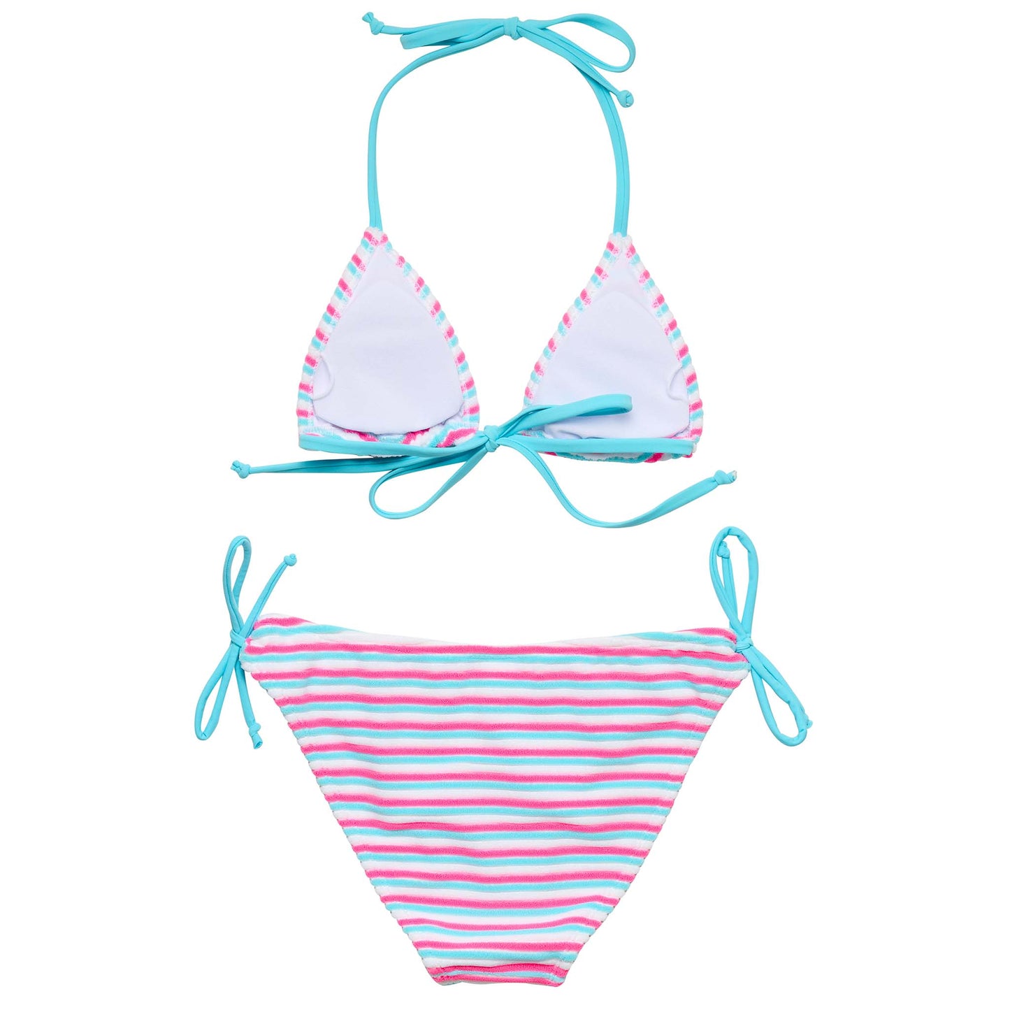 Sorbet Stripe Teen Triangle Bikini