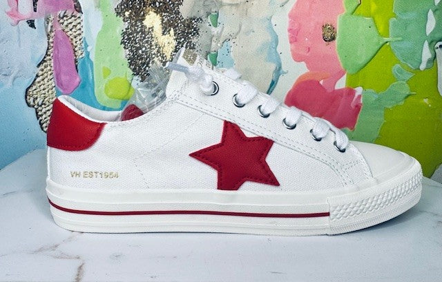 Vintage Havana Alive Shoes White/Red