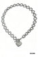 Notable Hammered Heart Toggle Necklace